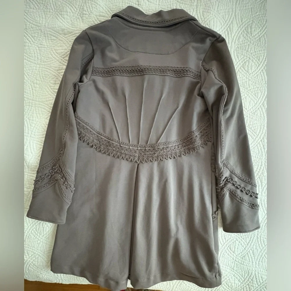 Soft Surroundings Tallulah Embroidered Jacket XS